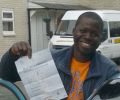 Moro with Driving test pass certificate